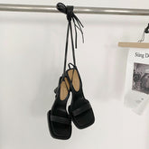 Women's Daily Empty Stiletto Lace Up Heels